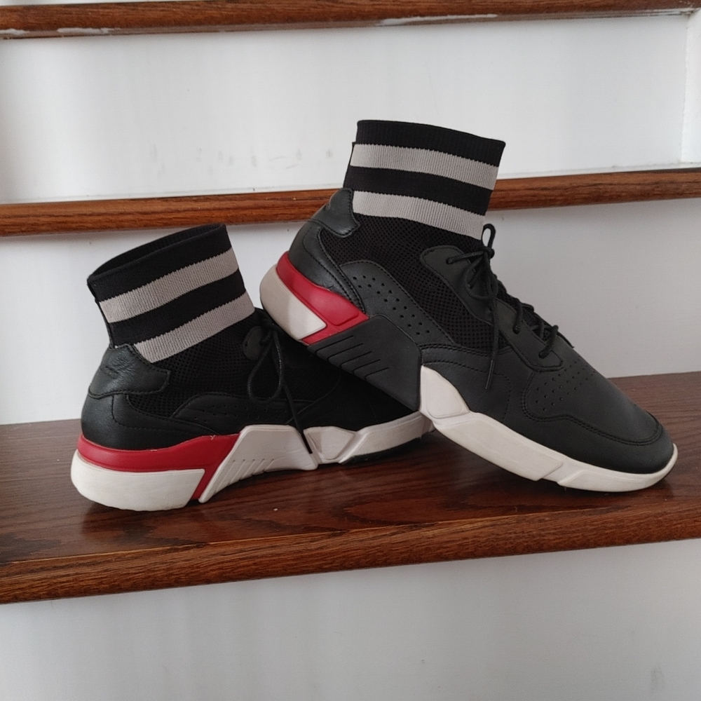 Leather Mark Nason Sock Sneakers Size 11